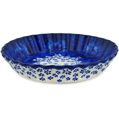 Fluted Pie Dish in pattern D310