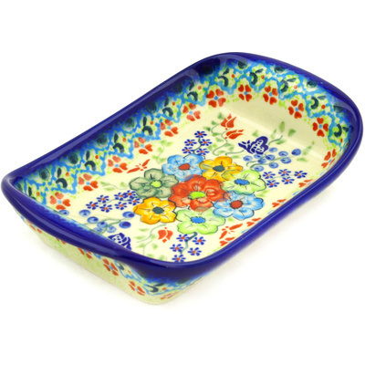 Platter with Handles in pattern D59