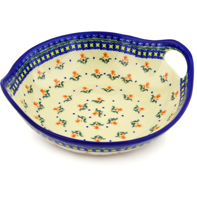 Pattern D7 in the shape Bowl with Handles