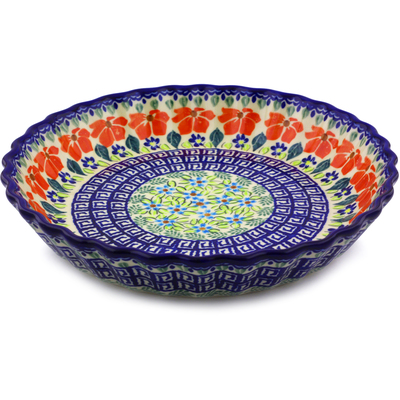 Pattern D152 in the shape Fluted Pie Dish