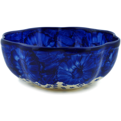 Scalloped Fluted Bowl in pattern D310