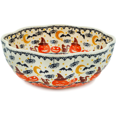 Scalloped Fluted Bowl in pattern D314