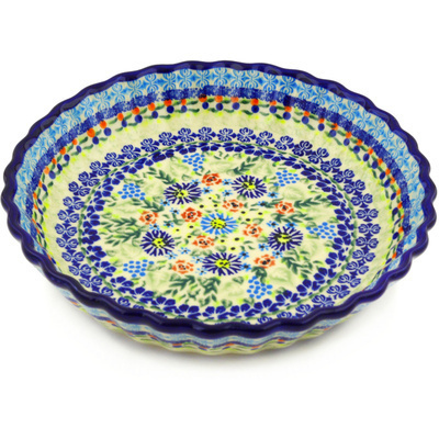 Pattern D82 in the shape Fluted Pie Dish