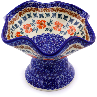 Bowl with Pedestal in pattern D181