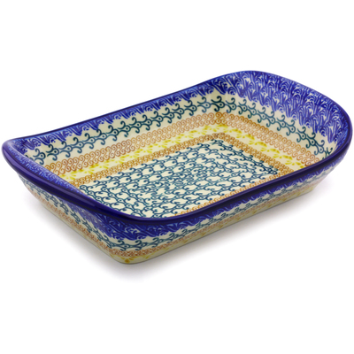 Platter with Handles in pattern D168