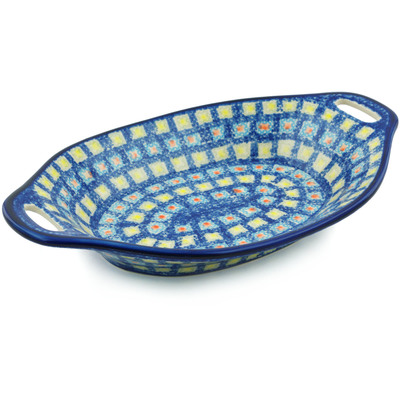 Pattern D3 in the shape Bowl with Handles