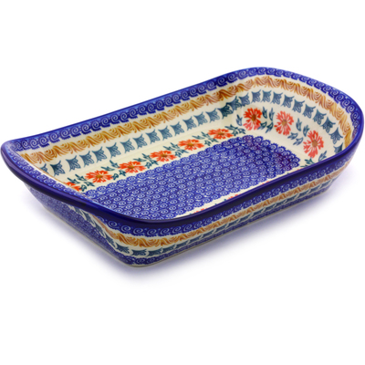 Platter with Handles in pattern D181