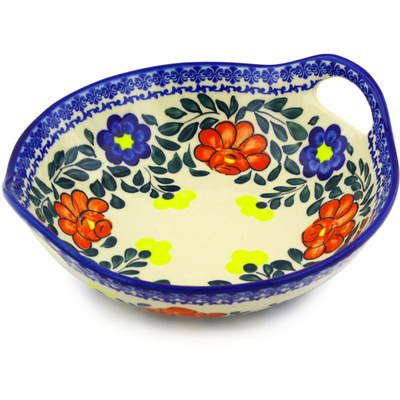Bowl with Handles in pattern D141
