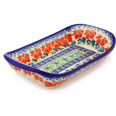 Platter with Handles in pattern D152