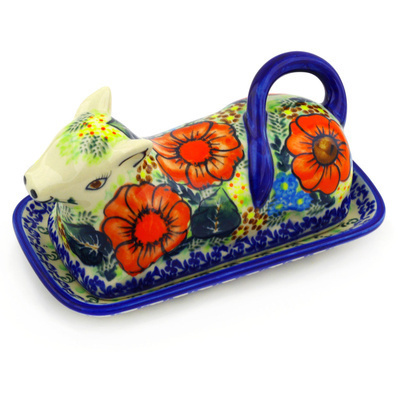 Pattern D109 in the shape Butter Dish