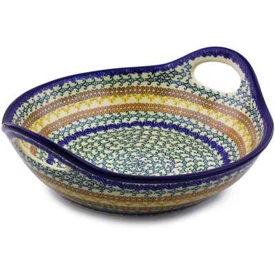 Bowl with Handles in pattern D168