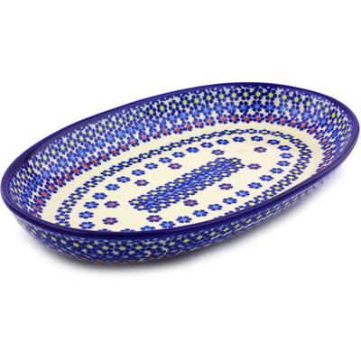 Oval Platter in pattern D131