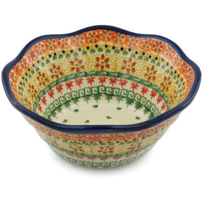 Pattern D17 in the shape Fluted Bowl