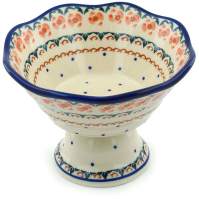 Bowl with Pedestal in pattern D14