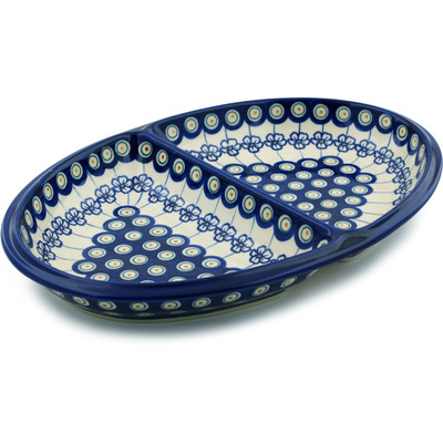 Divided Dish in pattern D106