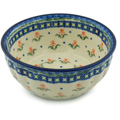 Fluted Bowl in pattern D7