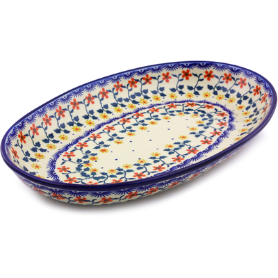 Oval Platter in pattern D176
