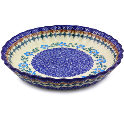 Fluted Pie Dish in pattern D177