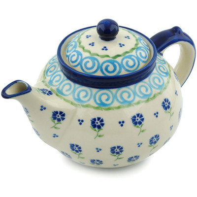 Tea or Coffee Pot in pattern D35