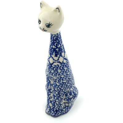 Cat Figurine in pattern D147