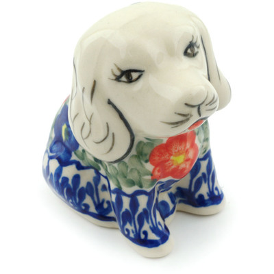 Dog Figurine in pattern D58