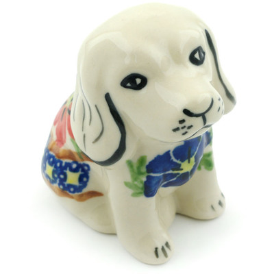 Dog Figurine in pattern D27