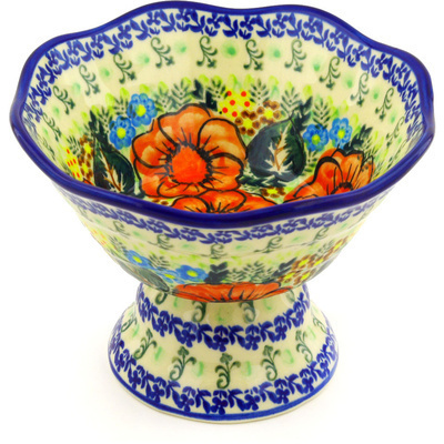 Pattern D109 in the shape Bowl with Pedestal