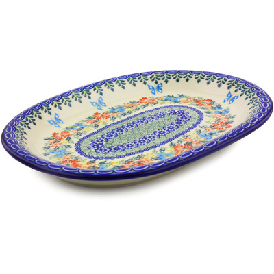 Oval Platter in pattern D156