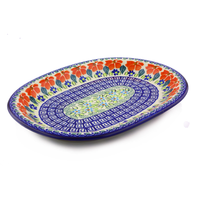 Oval Platter in pattern D152