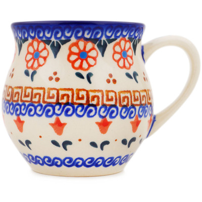 Pattern D2 in the shape Bubble Mug