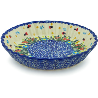 Pattern D316 in the shape Fluted Pie Dish