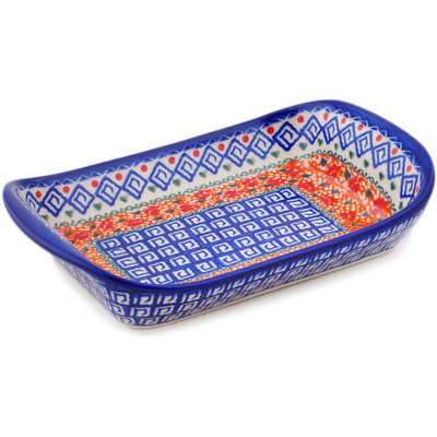 Platter with Handles in pattern D39