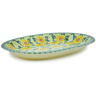 Oval Platter in pattern D318