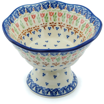 Bowl with Pedestal in pattern D29