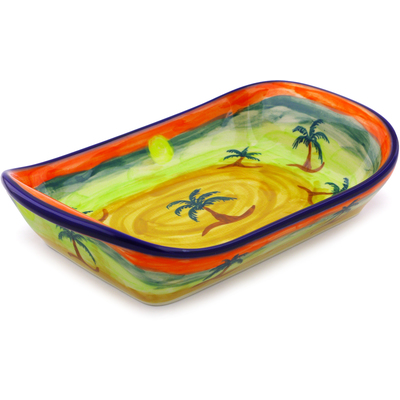 Platter with Handles in pattern D192