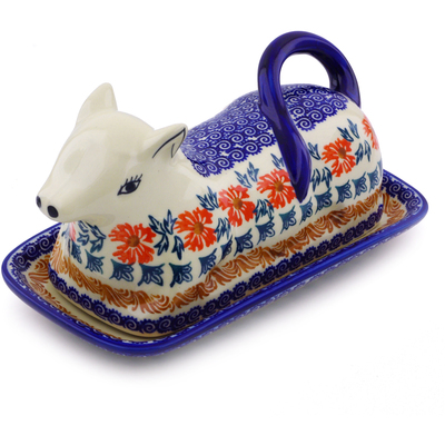 Pattern D181 in the shape Butter Dish