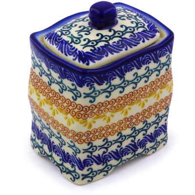 Jar with Lid in pattern D168
