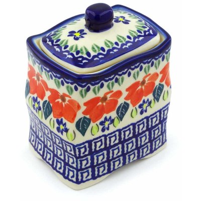 Pattern D152 in the shape Jar with Lid
