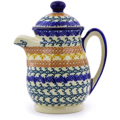 Pitcher with Lid in pattern D168