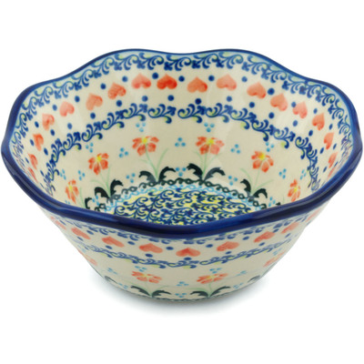 Pattern D124 in the shape Fluted Bowl