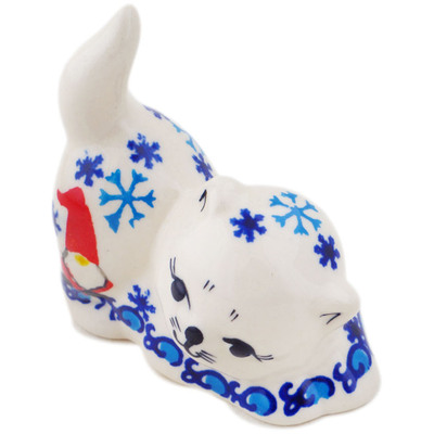 Cat Figurine in pattern D315