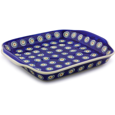 Pattern D22 in the shape Tray with Handles